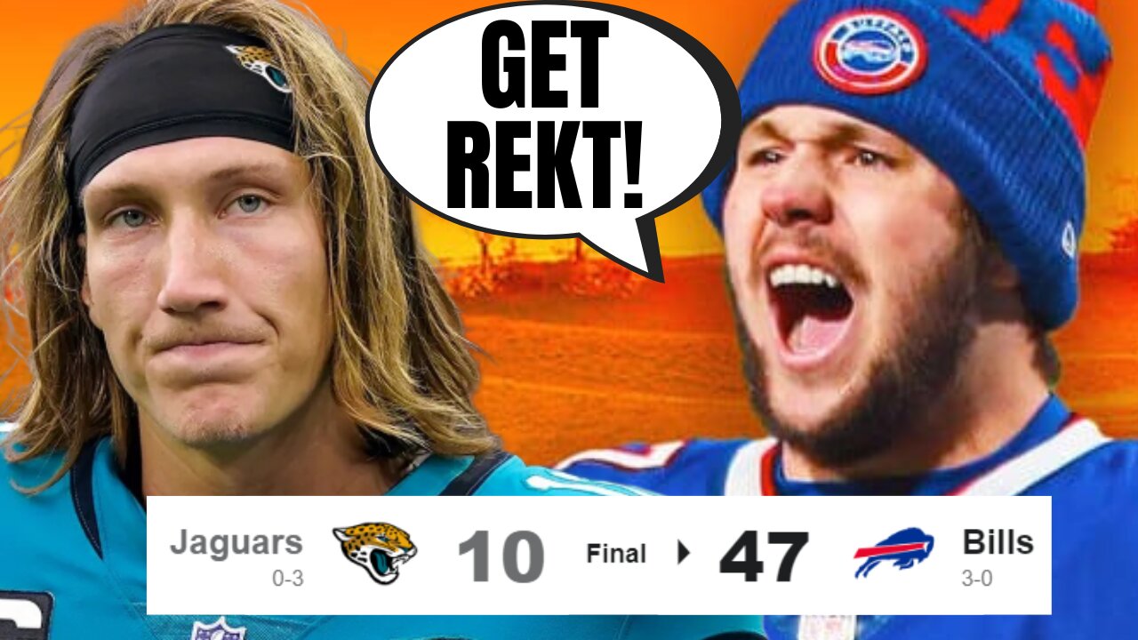 Bills And Josh Allen UTTERLY DESTROY Jaguars And Trevor Lawrence | TOTAL DOMINATION