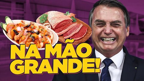 Bolsonaro ROUBOU CAMARÃO e PICANHA do Palácio da Alvorada!