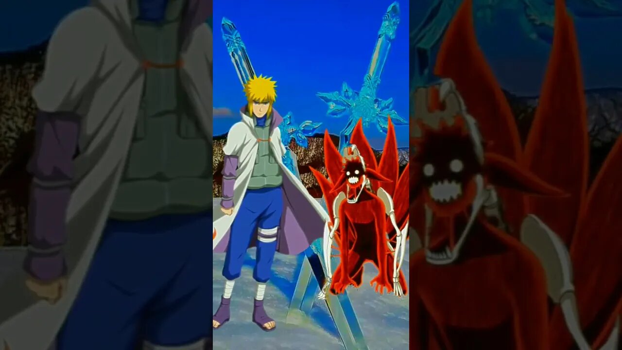 Kurama VS Minato - WHO IS STRONGEST??.#shorts