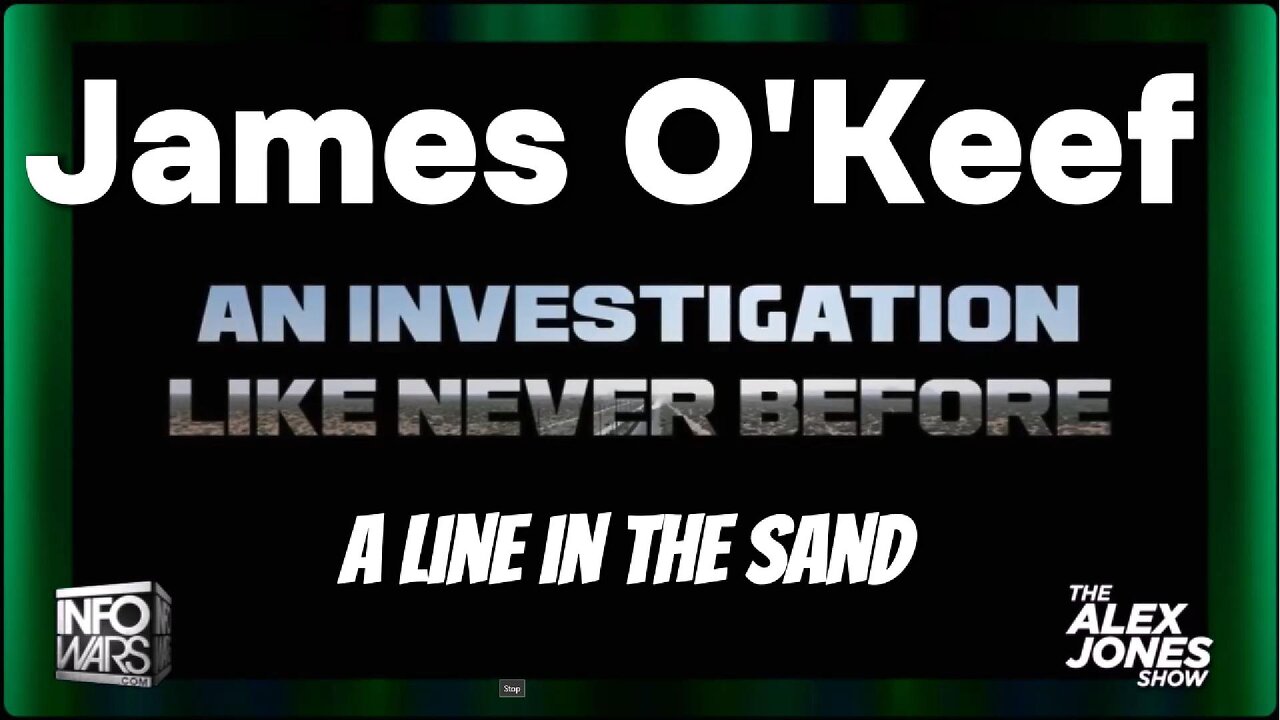 James O'Keefe interview New Movie "A Line In The Sand"