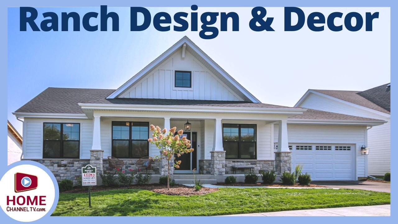 Ranch Home Design & Decor Tour - New House Plan by Airhart Construction in Saint Charles, IL