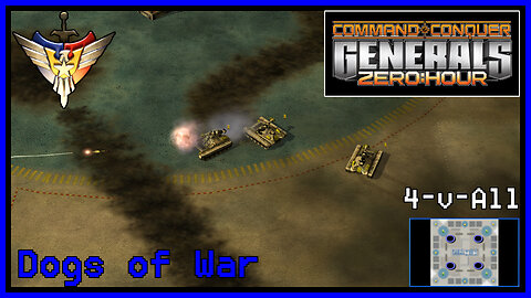 C&C Generals Zero Hour | Laser General | 4-for-All | Dogs of War