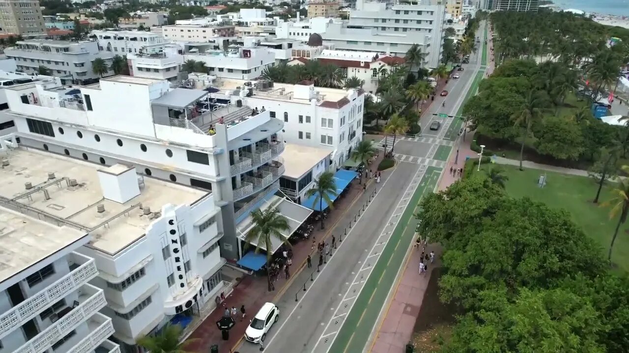 SOUTH BEACH MIAMI | OCEAN DRIVE | DRONE