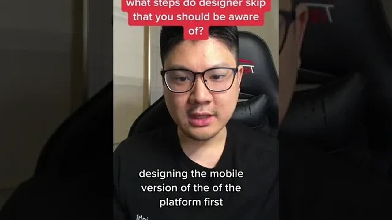 What steps do designer skip that you should be aware of?
