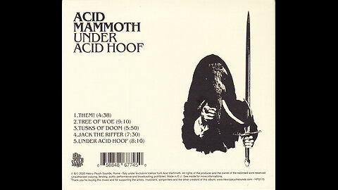 2020 - Acid Mammoth - Under Acid Hoof [FULL ALBUM]