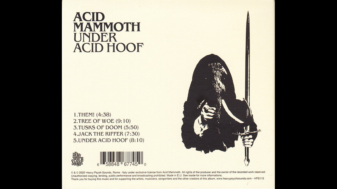 2020 - Acid Mammoth - Under Acid Hoof [FULL ALBUM]