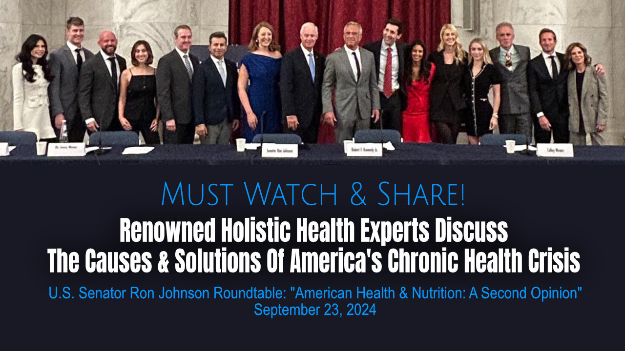 Renowned Holistic Health Experts Discuss The Causes & Solutions Of America's Chronic Health Crisis