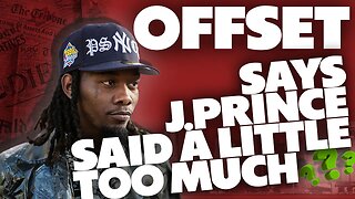 OFFSET tells the TRUTH about J.PRINCE and the MDWG INTERVIEW