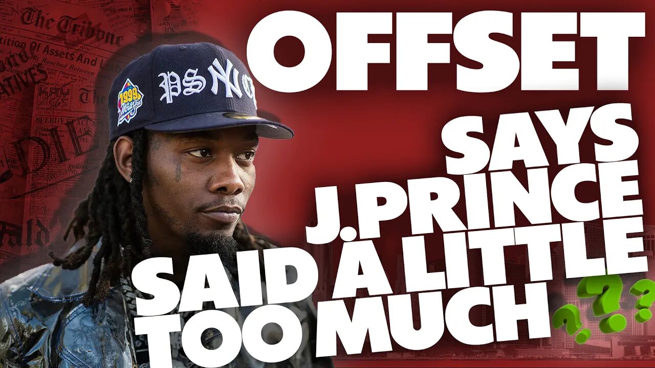 OFFSET tells the TRUTH about J.PRINCE and the MDWG INTERVIEW