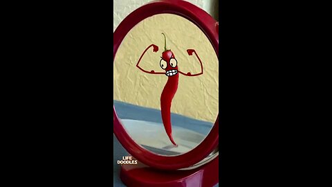Life_Doodles___2_peppers,_10_fingers_😂_#lifedoodles_#shorts_#doodle_#animation_#doodles