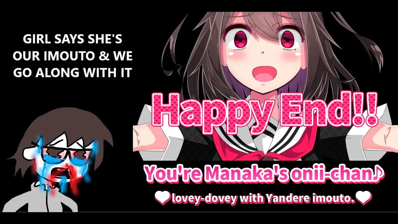 You're Manaka's Onii-chan🎵 🤍lovey dovey with yandere imouto🤍 - Our GF Pretends To Be Our Little Sis