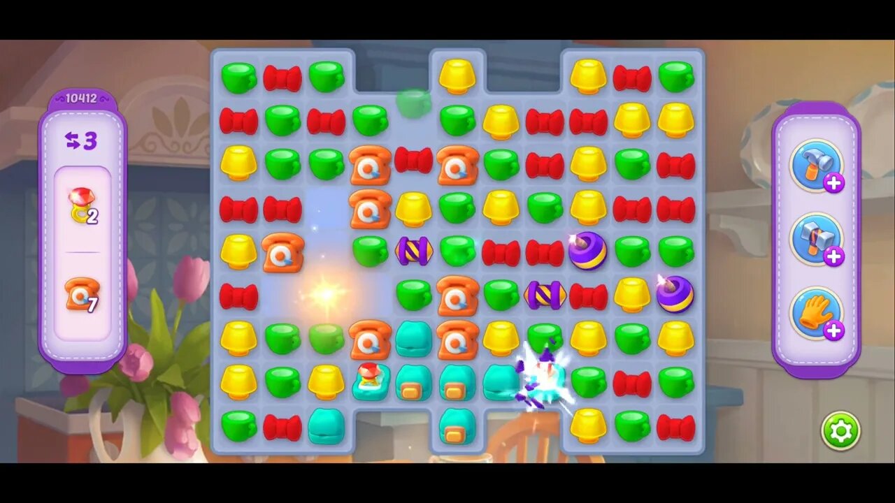 Playrix Homescapes Gameplay Walkthrough Level 10412