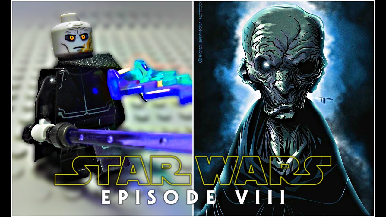 LEGO Star Wars Episode 8 The Last Jedi - Supreme Leader Snoke Minifigure Review (2016)