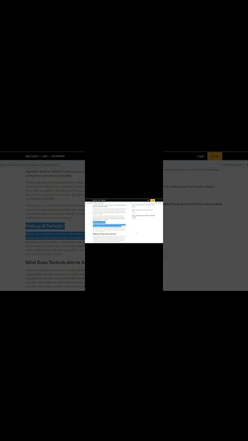 TECTONIC GARY OR CO FOUNDER OF CRO LAUNCHED TONIC!!