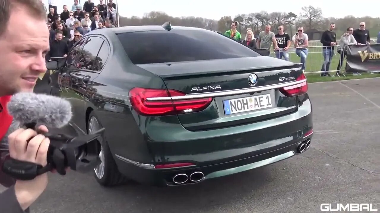 Alpina BMW B7 BiTurbo vs C63S AMG vs Audi RS6 Avant