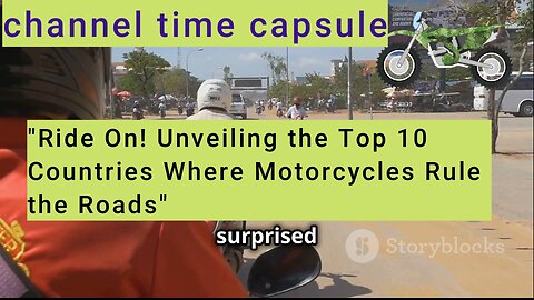 "Ride On! Unveiling the Top 10 Countries Where Motorcycles Rule the Roads"