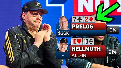 When The Seven-Deuce Game Backfires in a $30,000 Pot vs Phil Hellmuth!