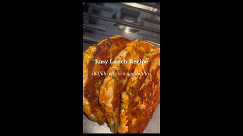 Buffalo Chicken 🍗 Quesadillas
