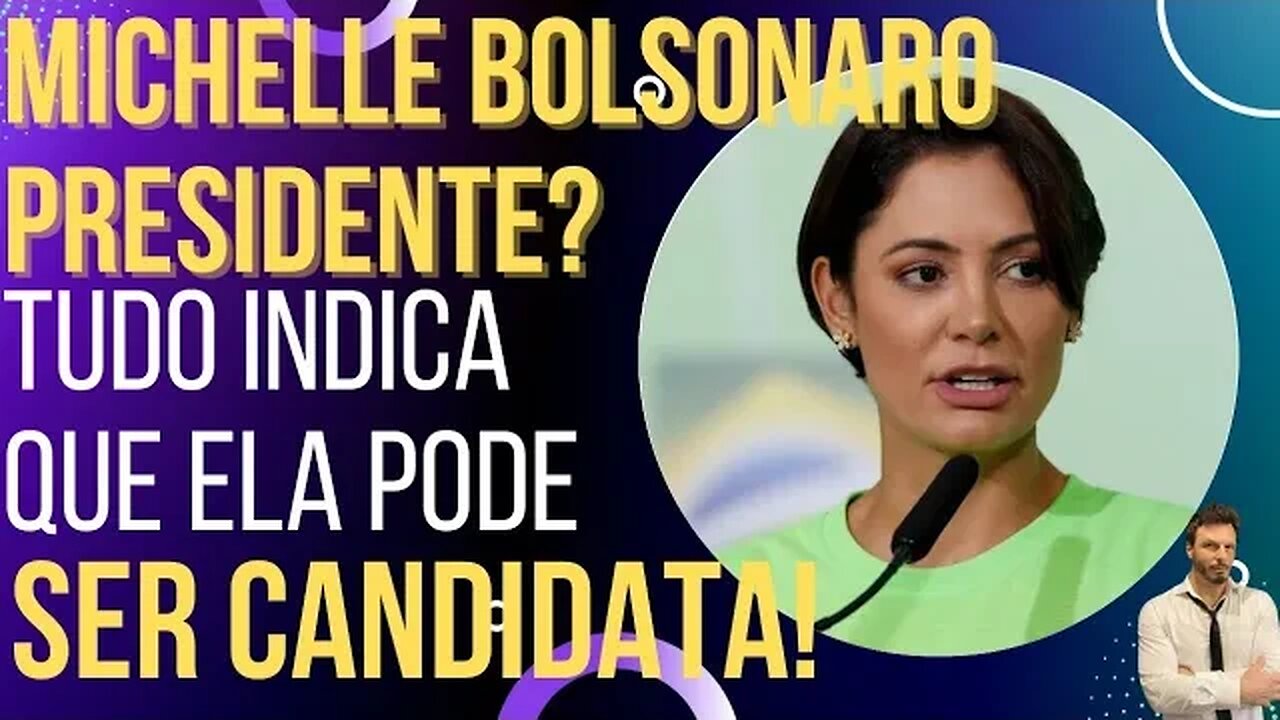 Michelle Bolsonaro anunciada como pré-candidata a Presidente!