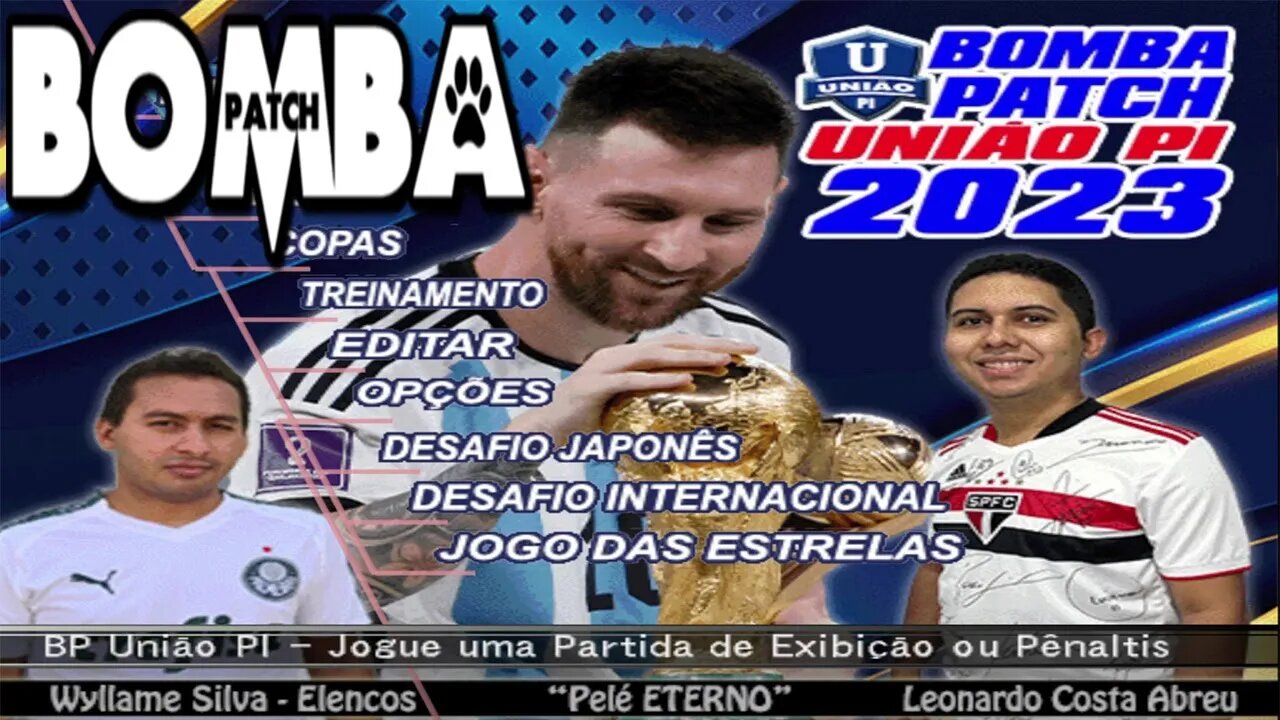 BOMBA PATCH 2023 (PS2) ATUALIZADO LANÇAMENTO EDITOR UNIÃO PI DOWNLOAD ISO GRÁTIS