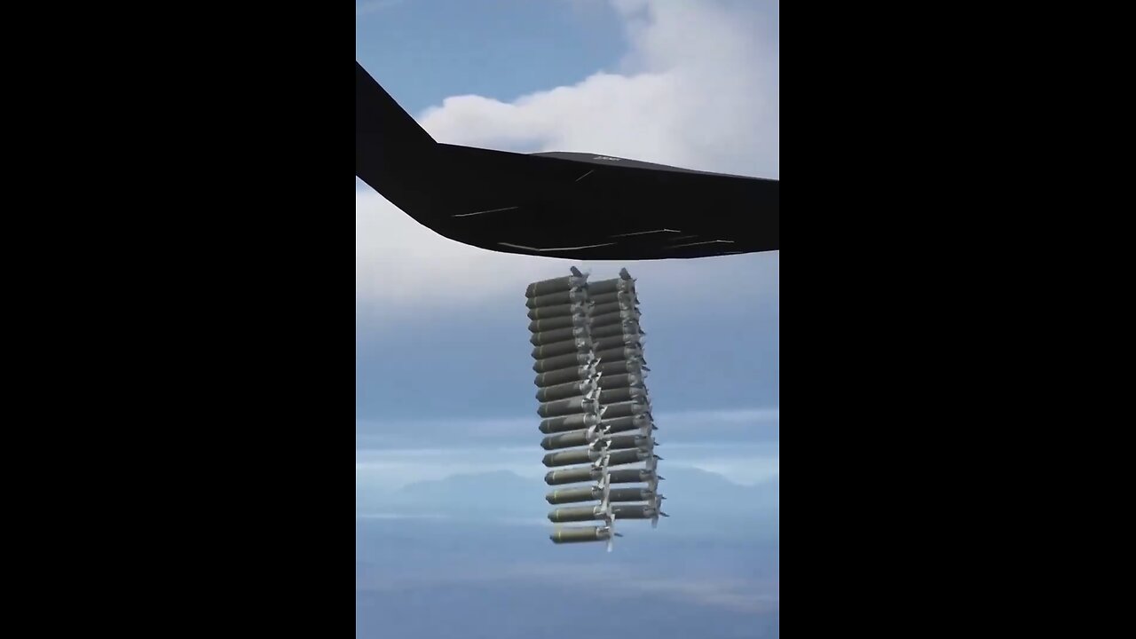 ANIMATION OF AMERICAN B-21 STEALTH BOMBER🧨🧨🛩️💫