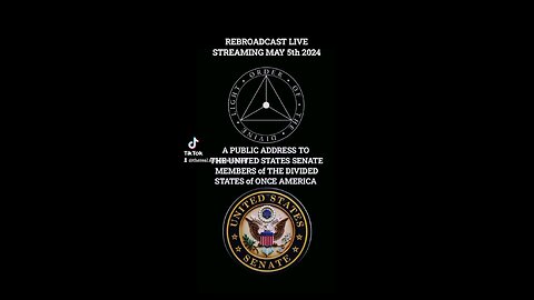 A message to the members of the United States Senate , in reference to : Making Jesus as a criminal!