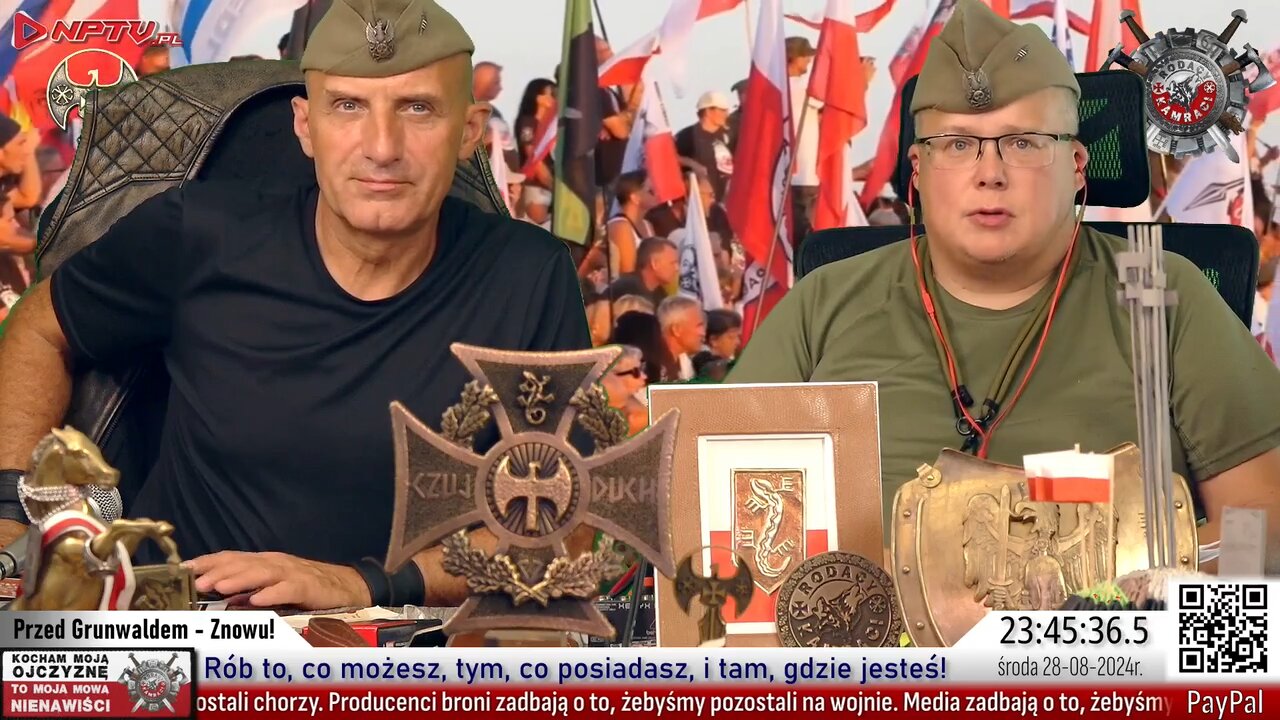 Przed Grunwaldem - Znowu! - Olszański, Osadowski NPTV (28.08.2024)