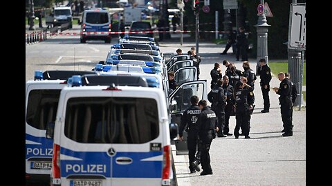 A suspected gunman shot dead by German police near Israeli consulate