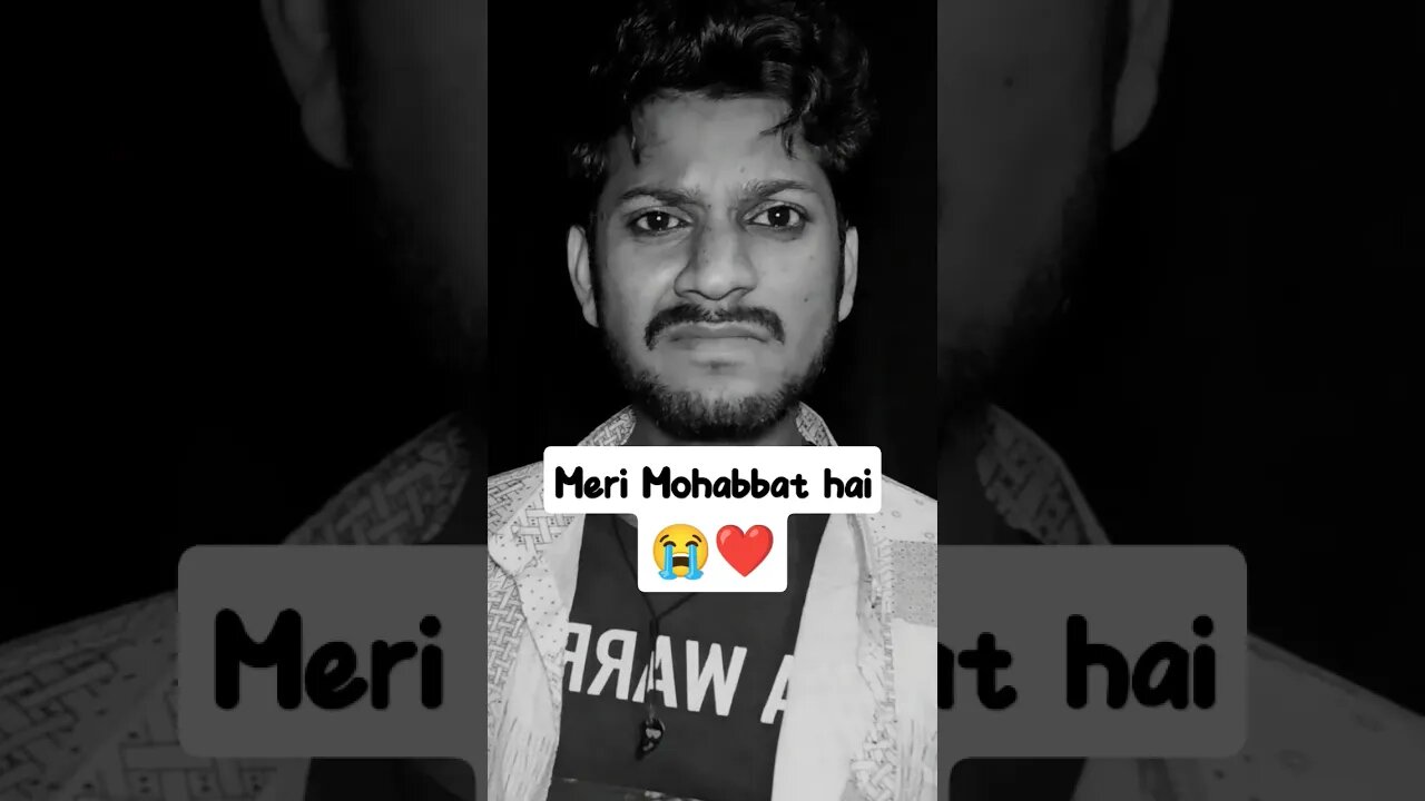 Wo मेरी Mohabbat Hai❤️😥 #shorts #shortsfeed #trending #emotionalstatus #emotional #khudaaurmohabbat