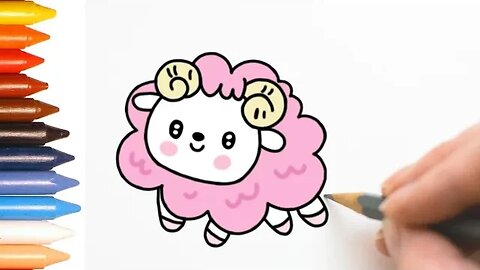 COMO DESENHAR SIGNO DE ÁRIES KAWAII - FÁCIL