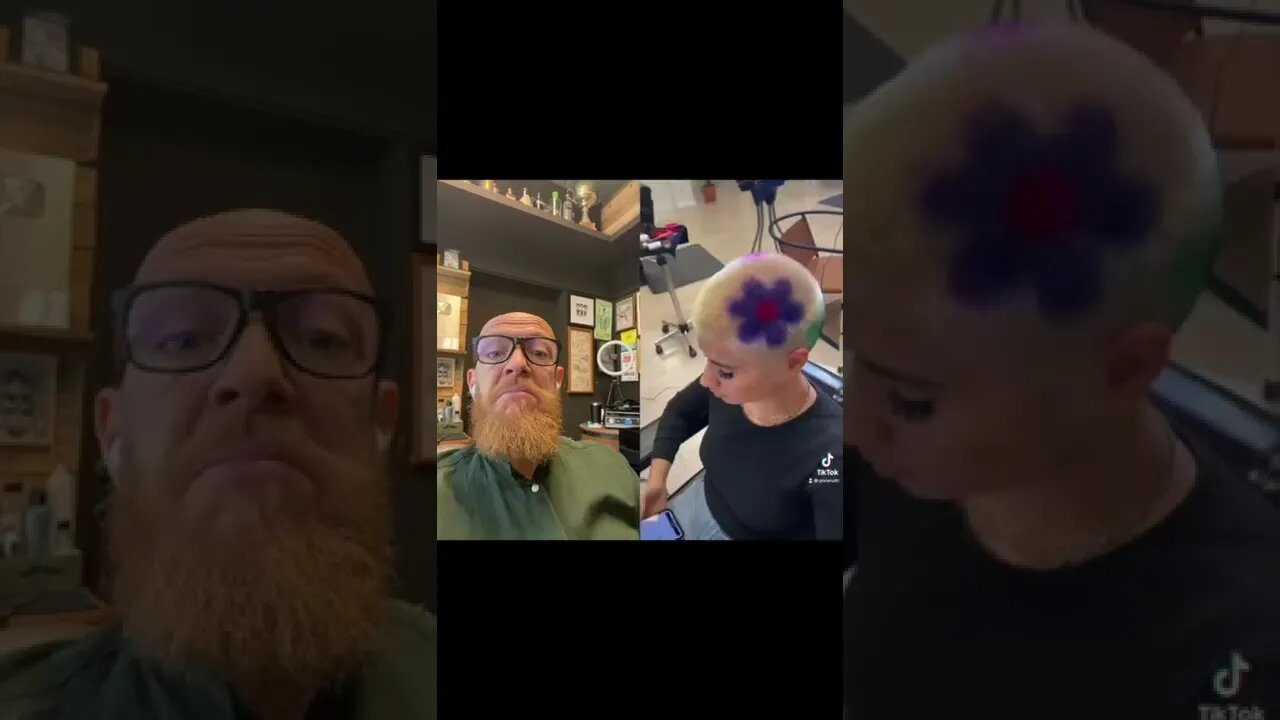 Hairdresser reacts to tik tok hair video #shorts