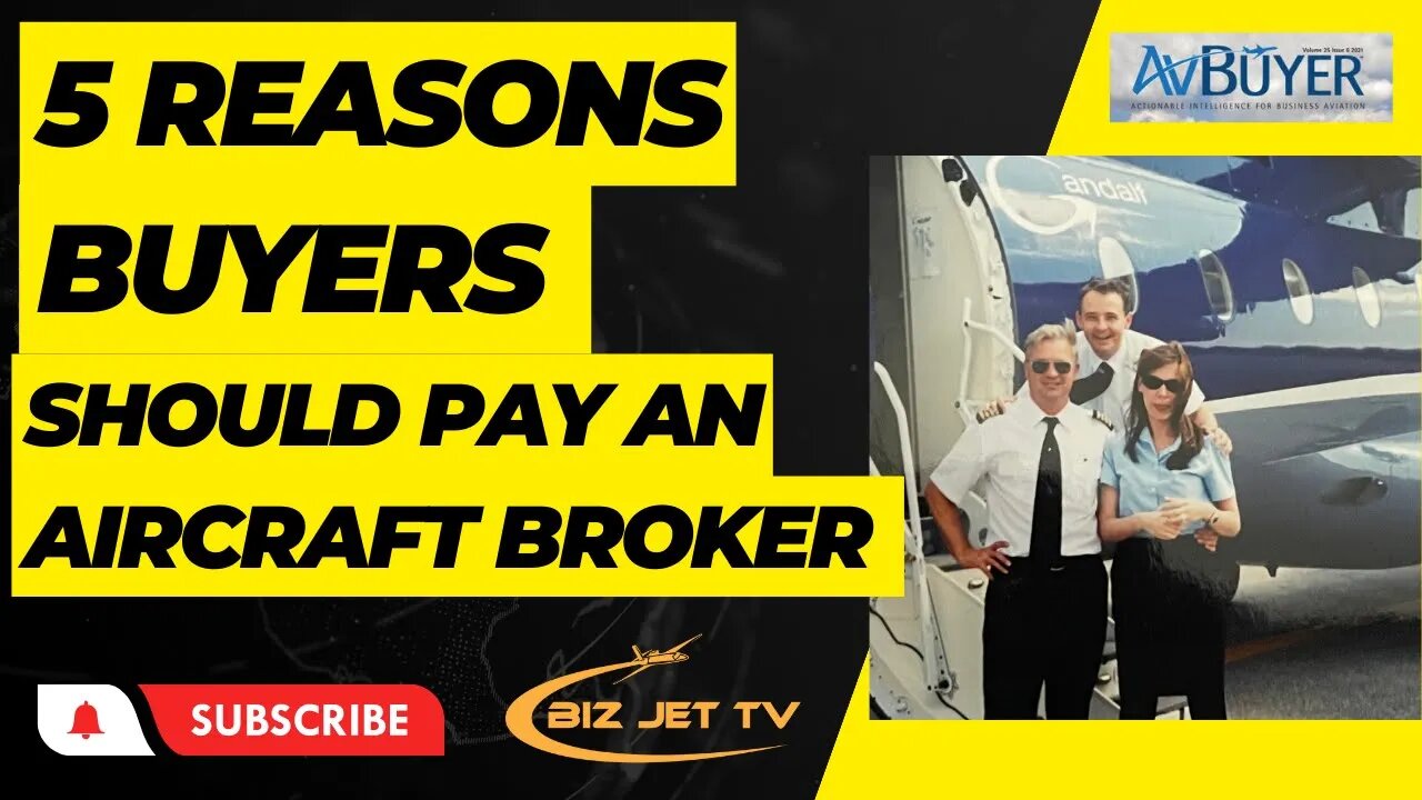 5 Reasons Buyers Should Pay an Aircraft Broker