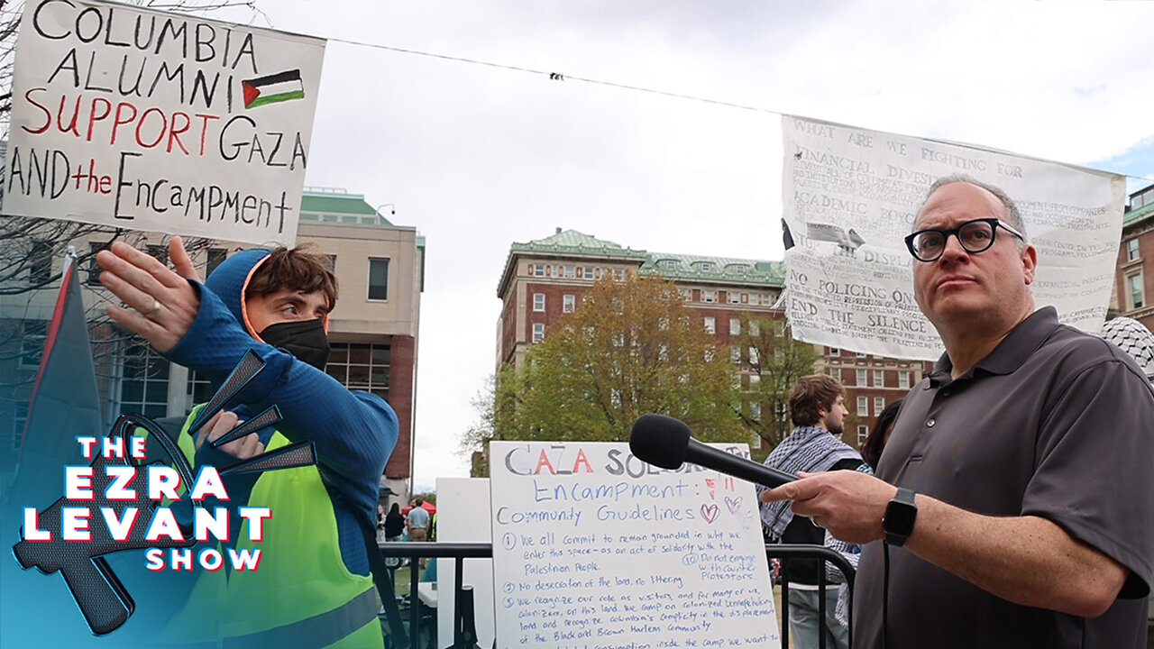 What’s going on at Columbia University? Ezra Levant tries to find out