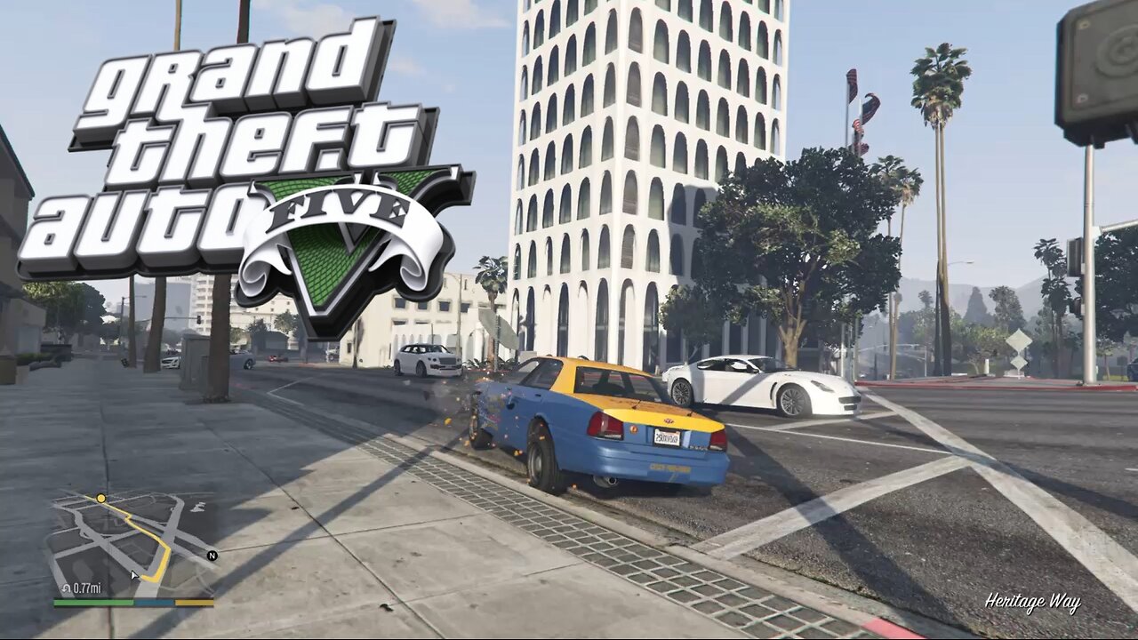 GTA 5 DRIVING ULTIMATE TAXI CAR SIMULATOR #75