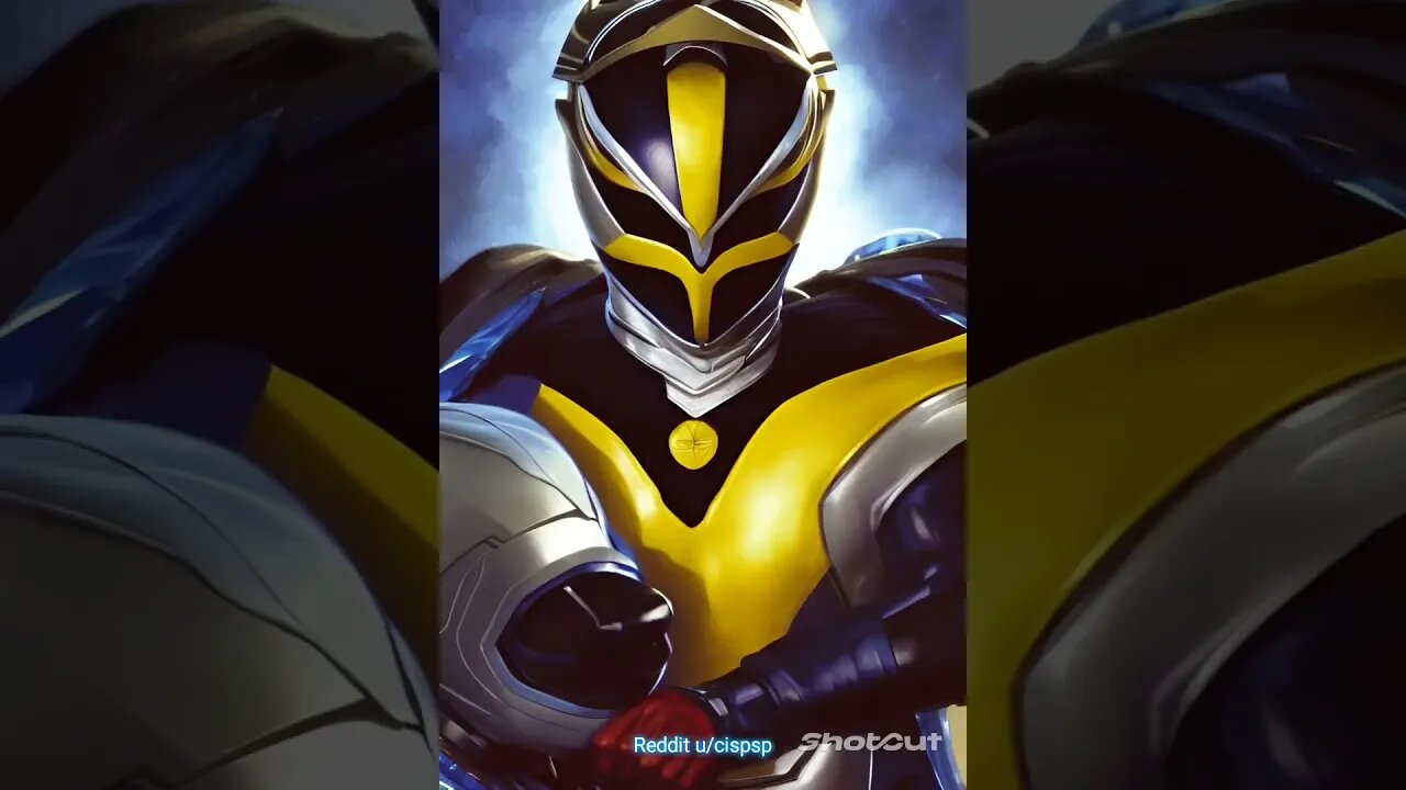 Pretty Cool Power Rangers AI Generated Artwork #shorts