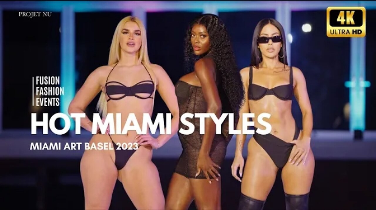 Hot Miami Styles - Full Show / Miami Art Basel 2024/ Fusion Fashion #hotmiamistyles #swimwear