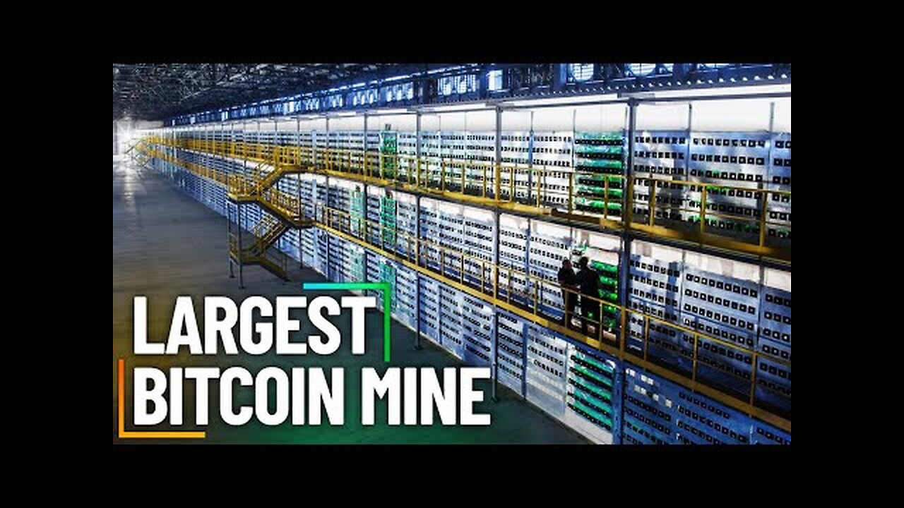 Journey inside the largest Bitcoin mine in the world