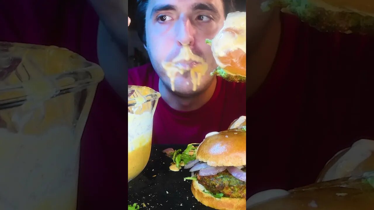 Gourmet Chef Tries Deep Fried Veggie Burger * he goes CRAZY *