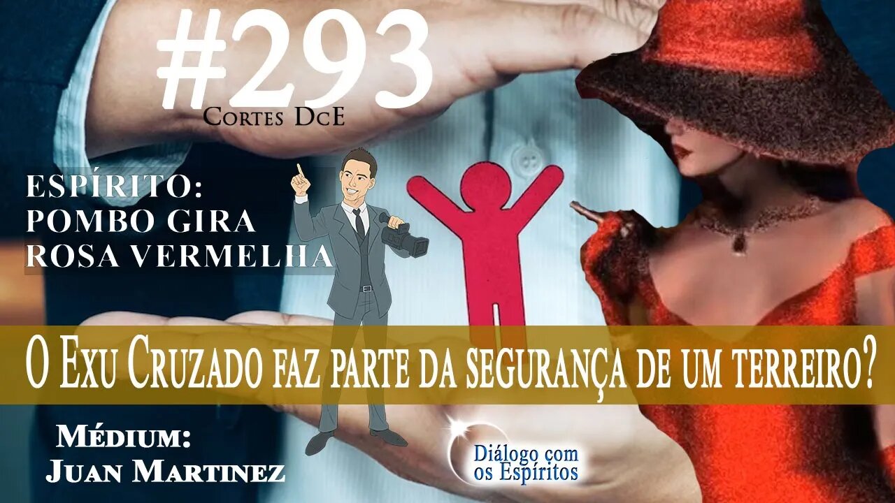 Cortes DcE #293 O Exu Cruzado ✖faz parte da segurança 🕵🏿‍♂de um terreiro?🕯