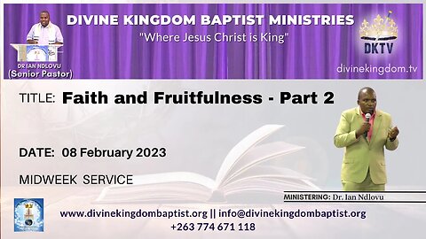 Faith and Fruitfulness - Part 2 (08/02/23)