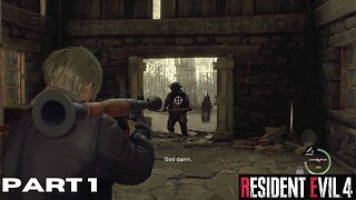 Resident Evil 4 REMAKE: 3RD Run INFINITE ROCKET LAUNCHER PART 1