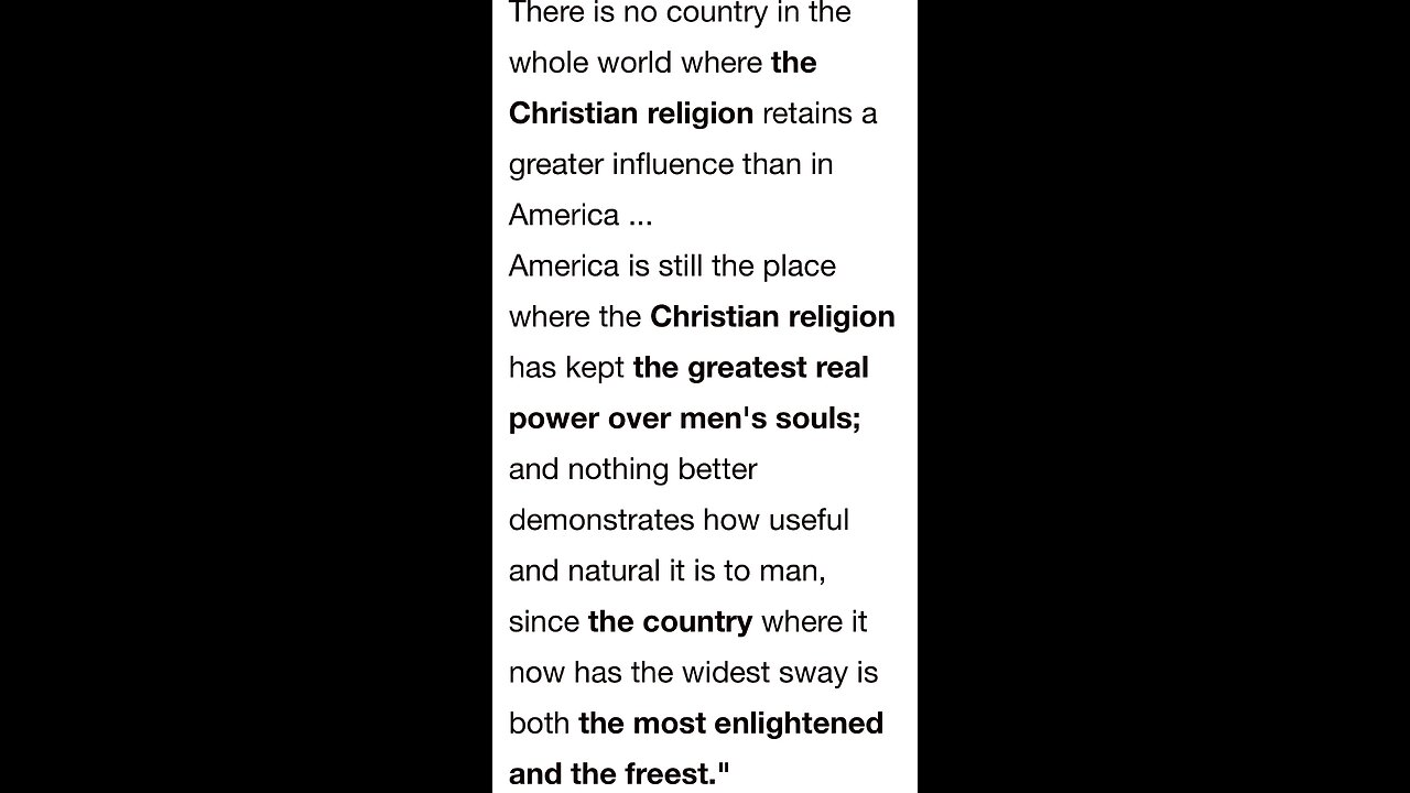 TOP 10 REASONS AMERICA HAS BEEN A JUDEO CHRISTIAN COUNTRY (#4) ALEXIS DE TOCQUEVILLE