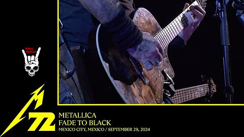 Metallica - Fade to Black (Mexico City, Mexico - September 29, 2024)