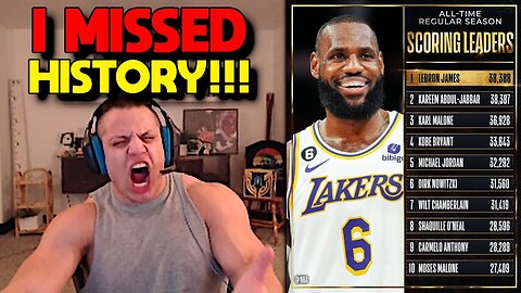 Tyler1 on LeBron James Setting NBA’s All-Time Scoring Record