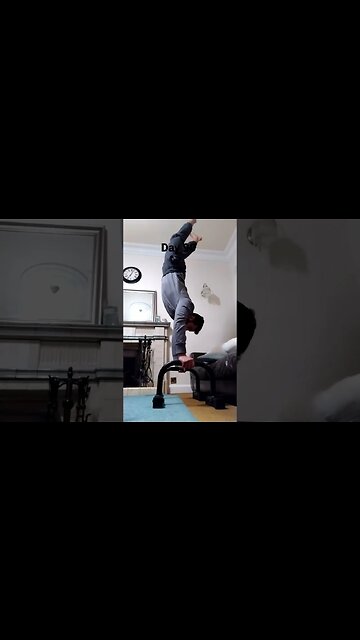 Day 90 - Learning How To Do Handstand Push Ups