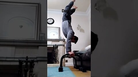 Day 90 - Learning How To Do Handstand Push Ups