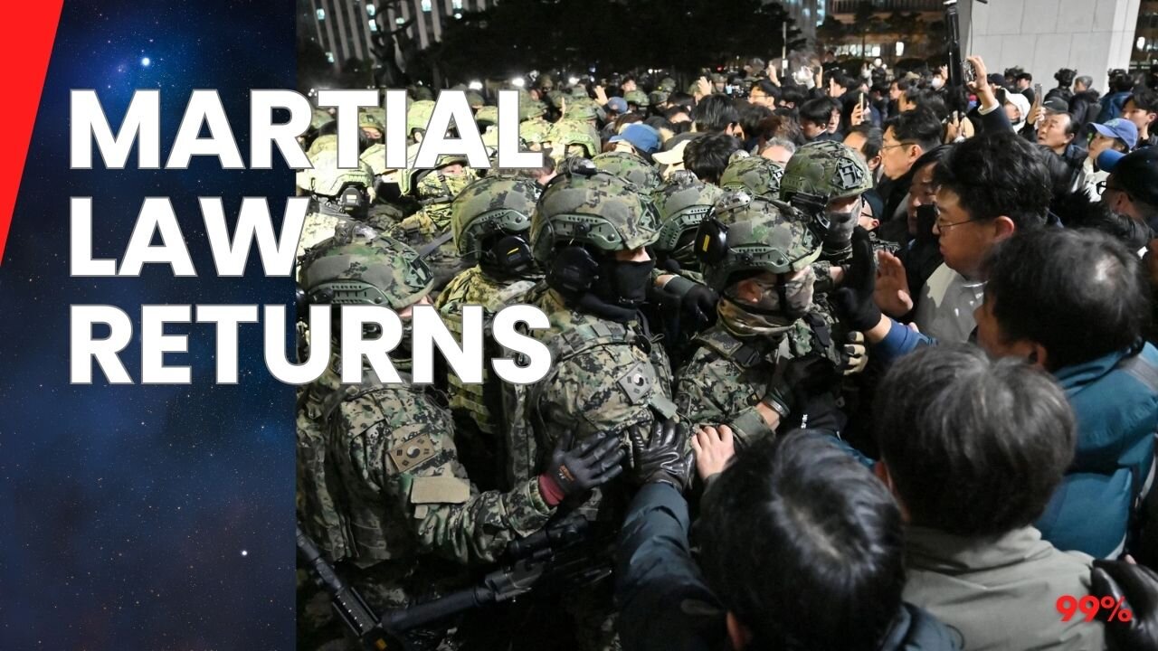 South Korea Shocked: President Declares Martial Law Amid Political Chaos