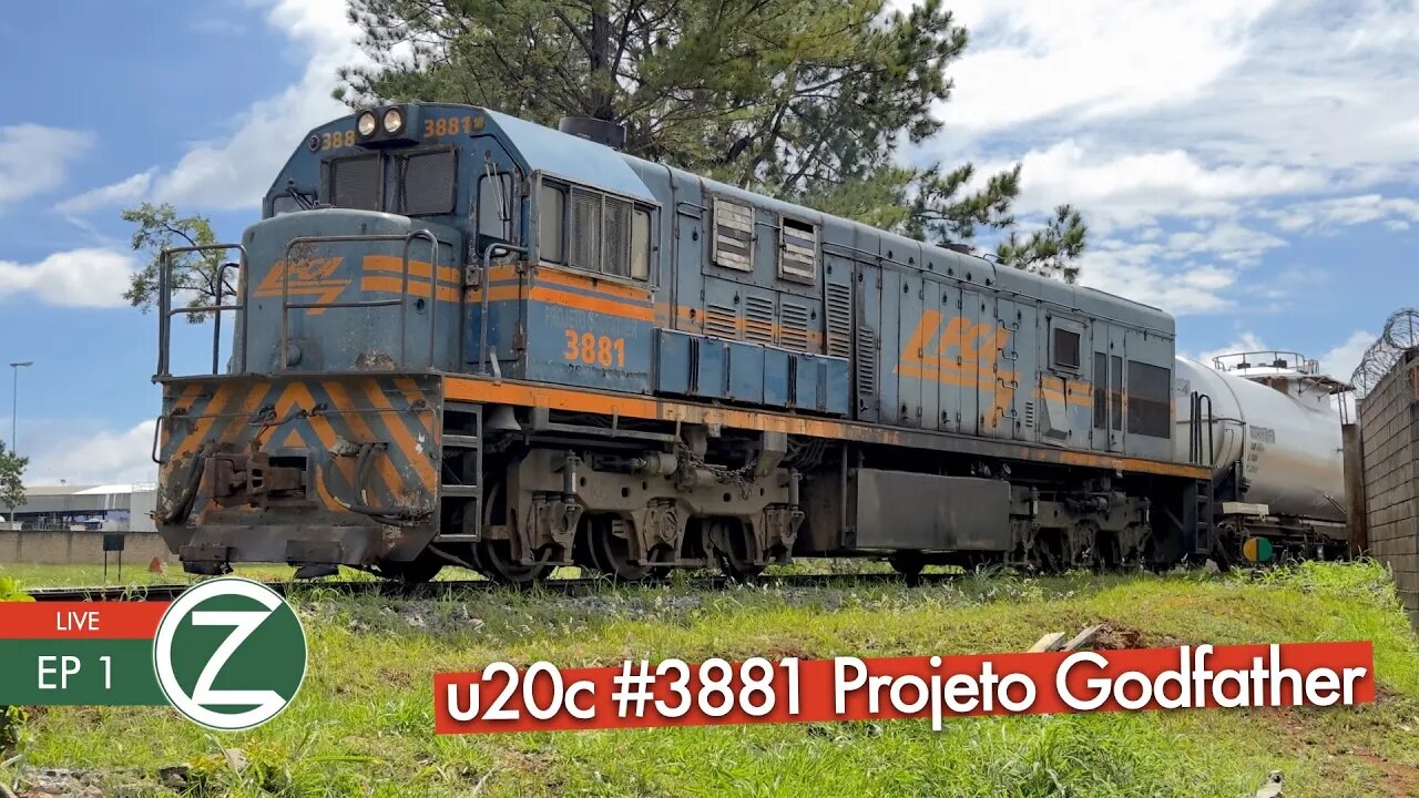 🔴 LIVE #1 | Locomotiva u20c #3881 Projeto #Godfather