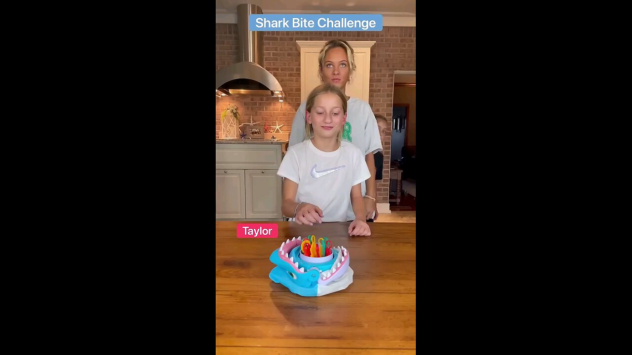 Shark bite challenge!!😳 | Kids | Fun