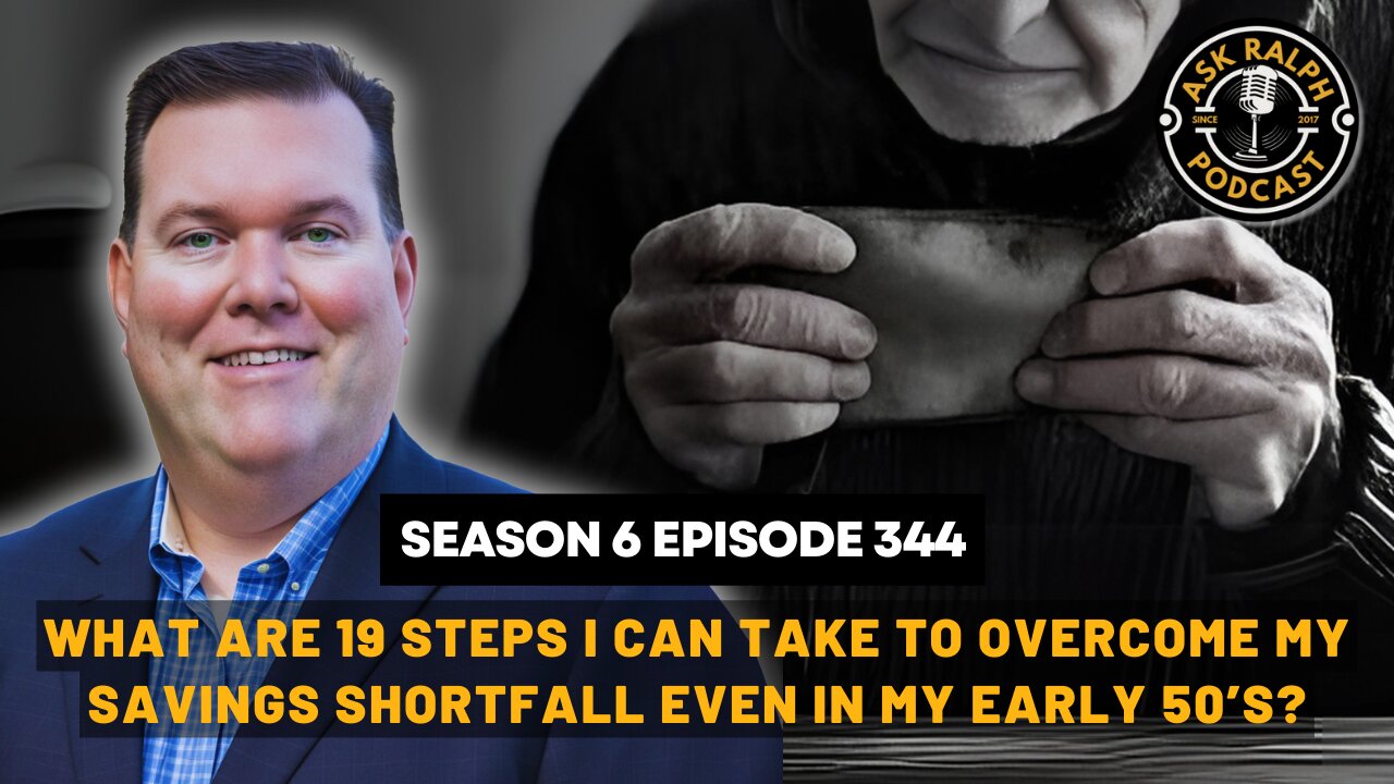 What are 19 steps I can take to overcome my savings shortfall even in my early 50’s?